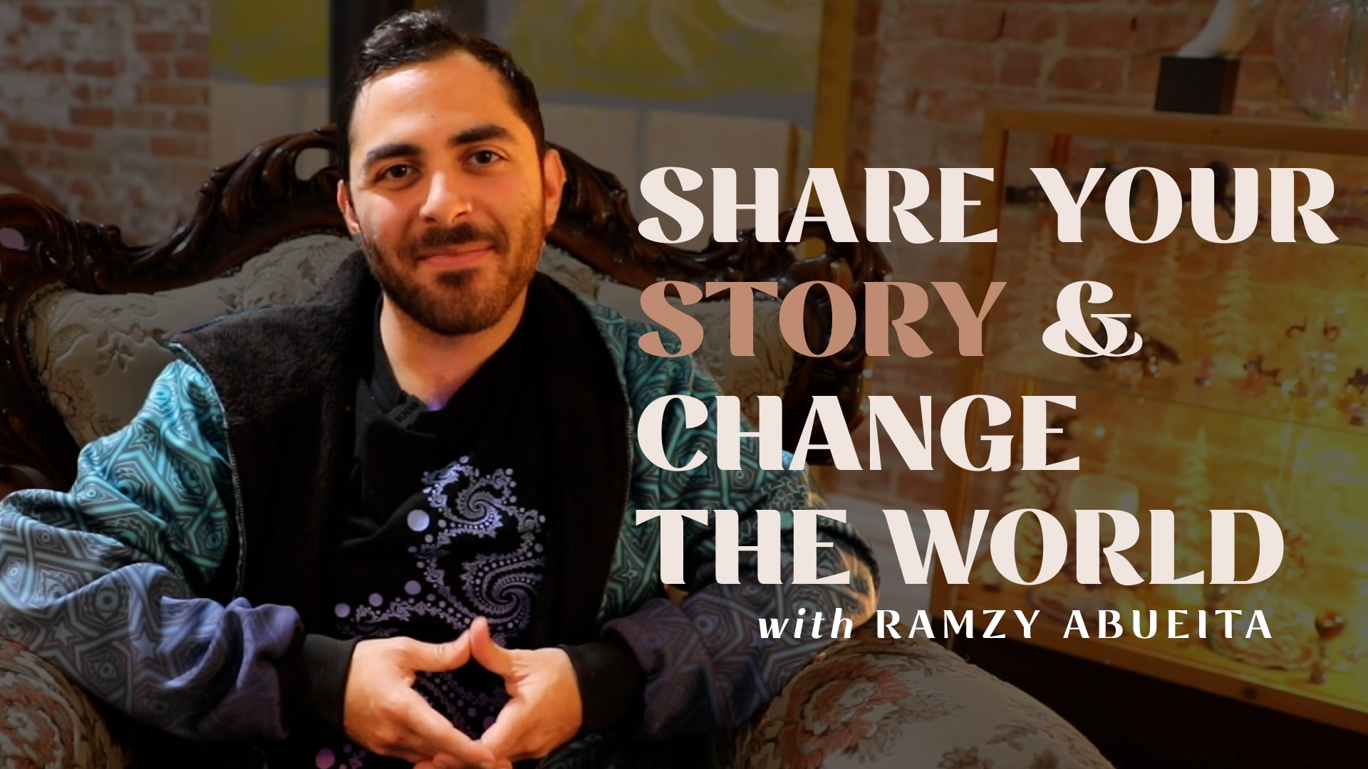 Ramzy started a grassroots psychedelic movement in Boulder Colorado