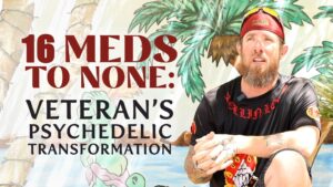 Psychedelics helped veteran Chris ditch 16 medications after the military