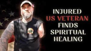 Jonathan Lopez is an injured US Vet who found spiritual healing with alternative therapies